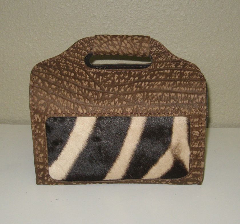 ZEBRA & BUFFALO 4 BOX SHOTGUN SPORTING CLAY CARRIER  