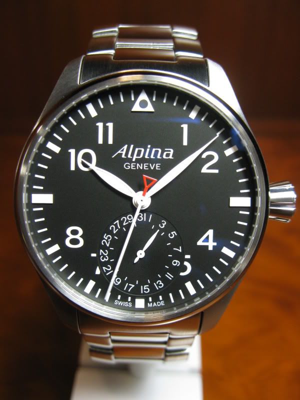 NEW Alpina Startimer Cessna Citation Mustang Automatic Mens Pilot 