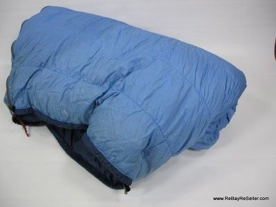   Mountaineering Lightweight Down 6.5 foot Sleeping Bag 6 1/2 GOOD