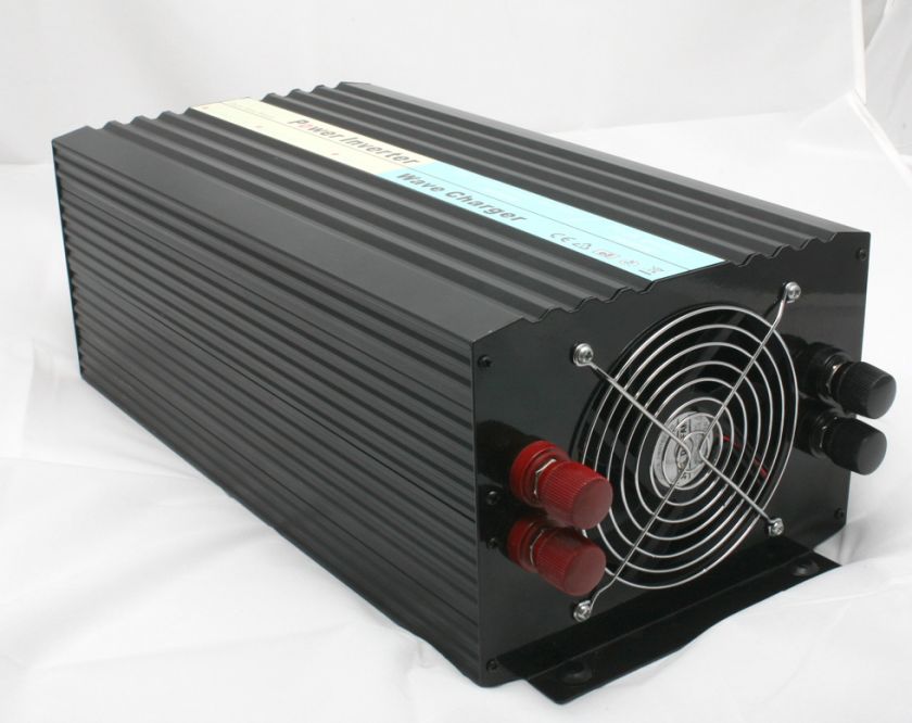 PURE SINE WAVE 2000W 2000 WATT INVERTER CHARGER 120V AC  