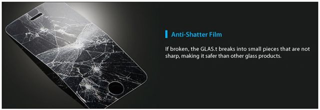 SGP iPhone 4 / 4S Screen Protector GLAS.t Premium Glass   Oleophobic 