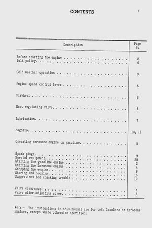 IHC Hopper Cooled Operator and Parts Manual Photo 3