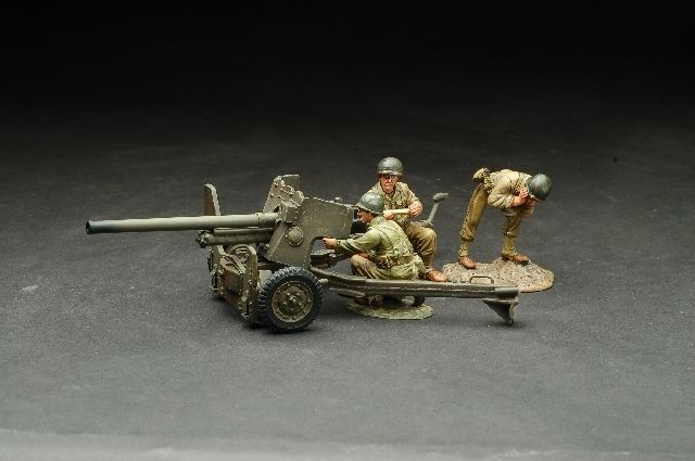 Figarti Miniatures RMA 009 M1 57mm AT Gun   with crew  