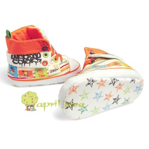   Toddler Baby Boy Girl shoes Trainer Prewalker (E57)size 6 15M  