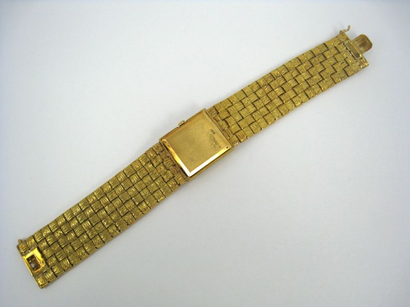 Vintage Ebel Manual 18K Yellow Gold Hand Made Watch  