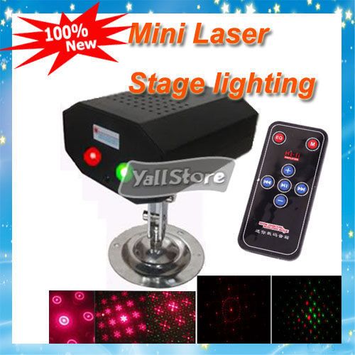 Mini R&G Laser Dance Stage lighting Mulit Pattern club  