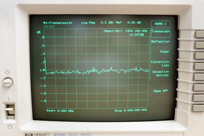 HP/Agilent 8714C 300 kHz 3.0GHz Network Analyzer ( with Calibration 