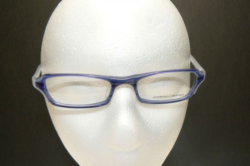 PRO DESIGN  DENMARK 1636 EYEGLASS FRAMES DEMO LENS COLOR 9032 BLUE 