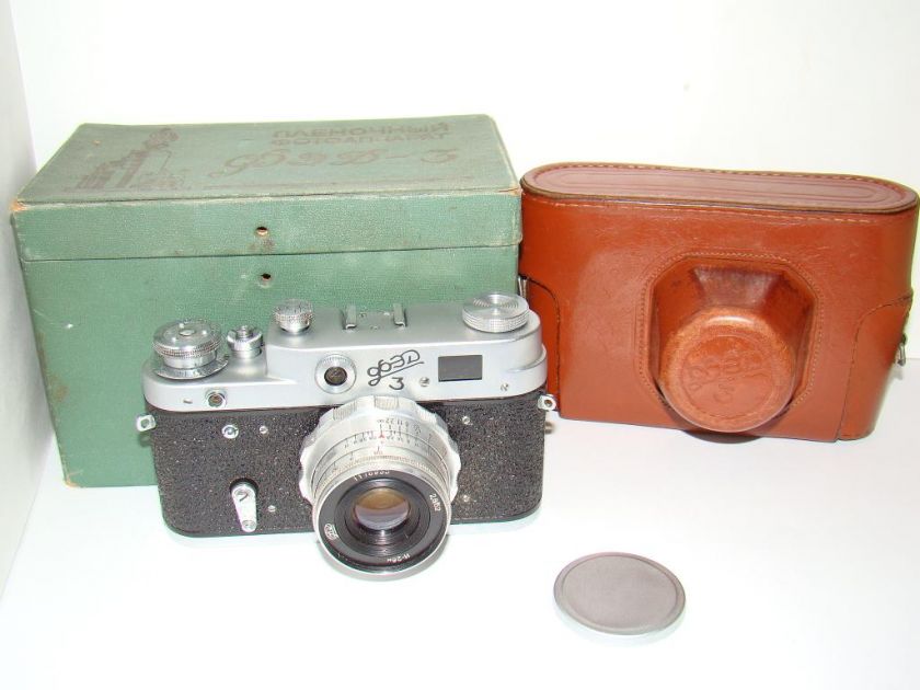 FED 3 (type A) in BOX Russian 35mm Rangefinder Camera  