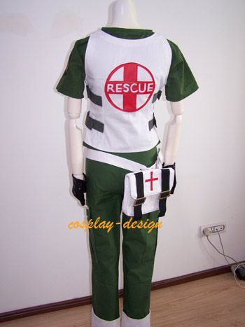 Rebbecca Chambers Resident Evil 0 cosplay costume D173  