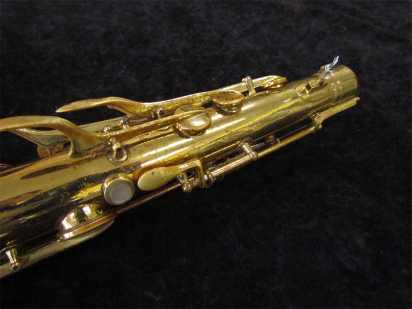   Pan American C.G. Conn Stencil Elkart Ind. Tenor Saxophone, SN 41908