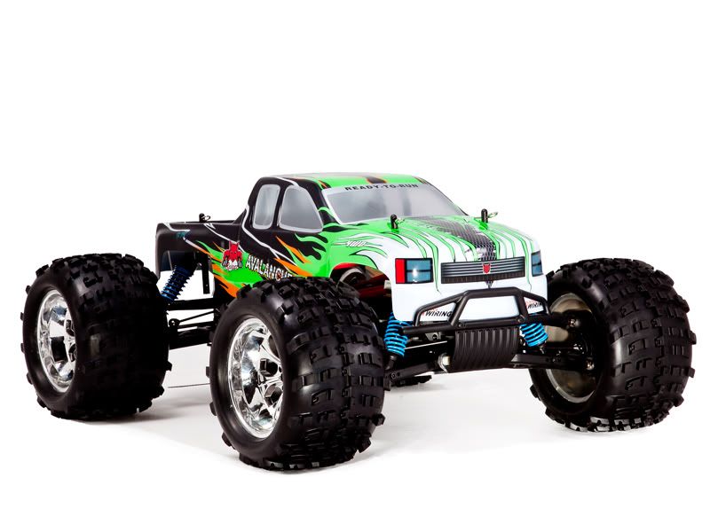 Redcat 1/8 Scale Avalanche XTE 4x4 Brushless Truck 2.4ghz Radio Dual 