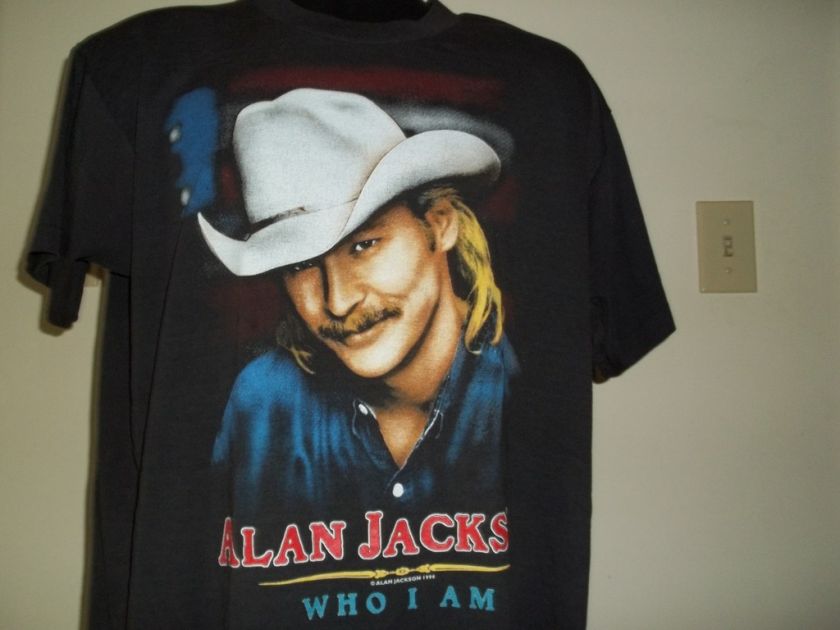 vintage 1994 ALAN JACKSON t shirt TOUR concert COUNTRY  