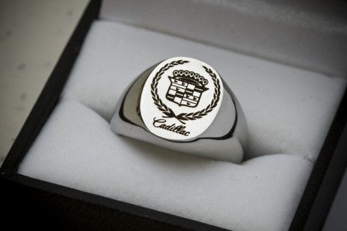 Custom Cadillac Signet Ring  