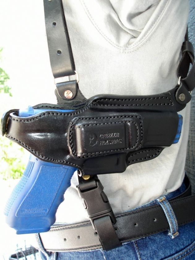 LEATHER MULTI FUNCTION SHOULDER HOLSTER for SIG P250  