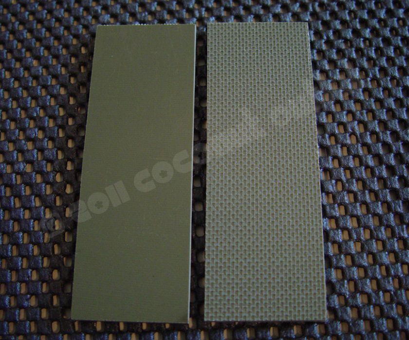 OLIVE DRAB GREEN G10, Knife Scale pair, blanks custom knife supply 