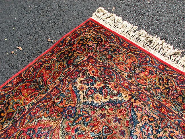   Older KARASTAN Panel Kerman #717 Oriental Wool Rug 6x9 rr1118  