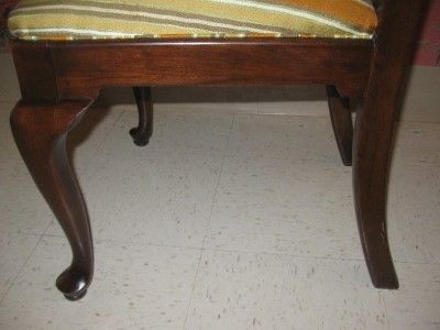   Georgian Court elegant Cherry Queen Anne Side Chair 11 6211  