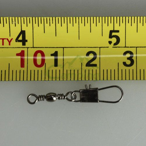   Barrel Bearing Swivel Solid Rings Fishing Connector #12 +B  