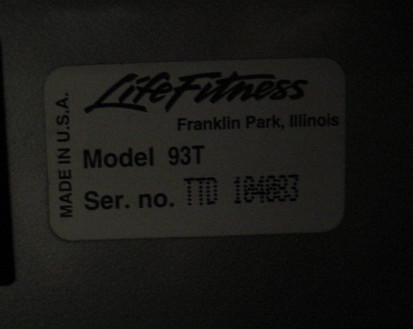 Life Fitness 93T Commercial Treadmill FlexDeck Incline  
