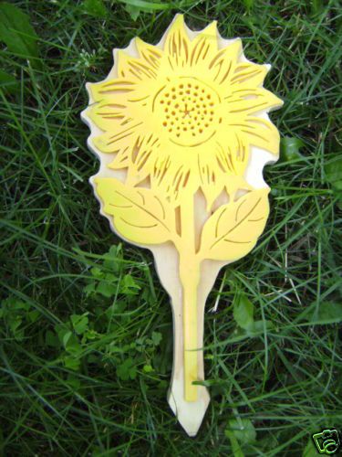 Sunflower plant spike plastic plaster concrete mold  