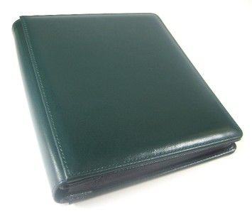 Genuine Leather Photo Album Sleeve Inserts 5X7 Photos, Green 