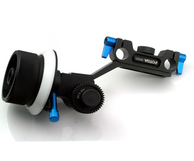 DSLR Follow Focus FF for 15mm rod support 60D 600D 5D2  