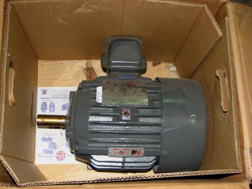 NIB EMERSON ELECTRIC MOTOR TYPE FCT H2E3D T381 2 HP  