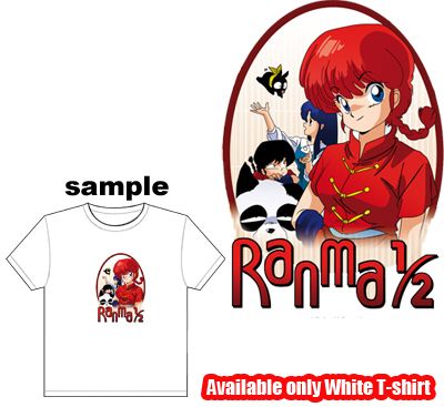 Ranma 1/2 manga Animation Kid Child Boy Girl T Shirt  