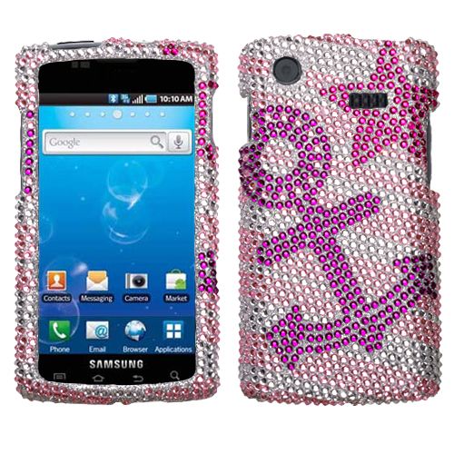 SAMSUNG i897 CAPTIVATE AT&T RHINESTONE CASE ANCHOR STAR  