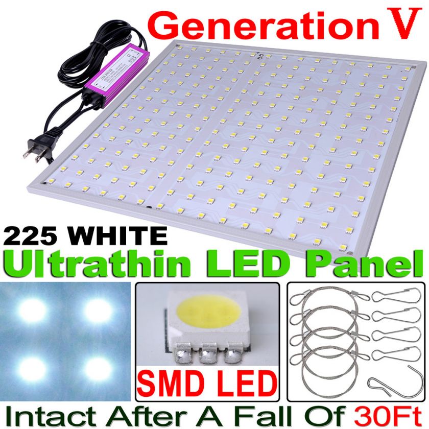 Red Blue White Orange LED Grow Light Panel Hydroponic Plant Lamp 168 