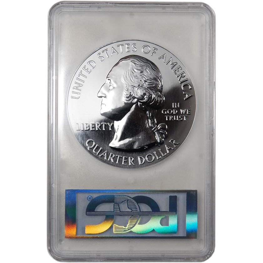 2011 ATB Vicksburg Silver (5 oz) 25C   PCGS MS69 DMPL   First Strike 