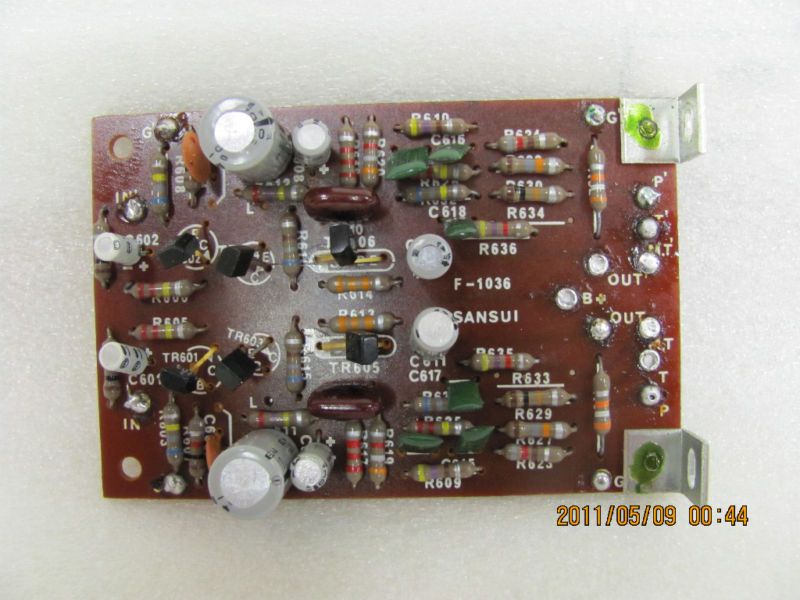 Sansui 5000A working Phono preamp with schematic diagram  