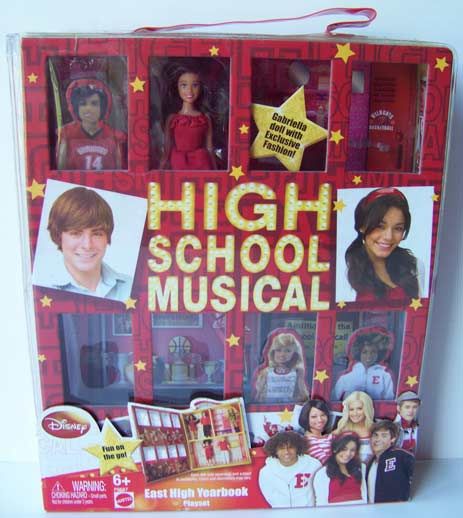 High School Musical 3 Mini Gabriella Doll Storage Case Playset On Popscreen