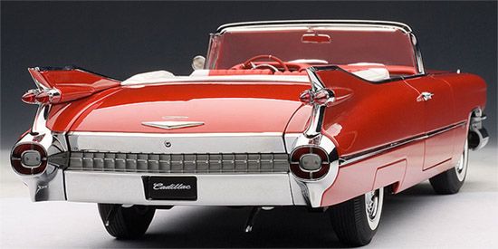 Autoart Cadillac Convertible Series 62 Red 1/18 Diecast  