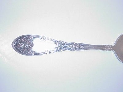 ROGERS 1881 SILVERPLATE LA VIGNE SERVING SPOONS C.1908 SET 3  