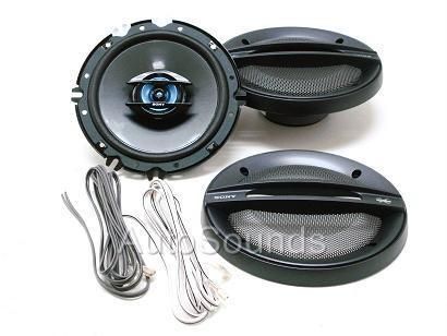 SONY XS GTF1627 190W 6.5 2 WAY CAR SPEAKERS 6 1/2  