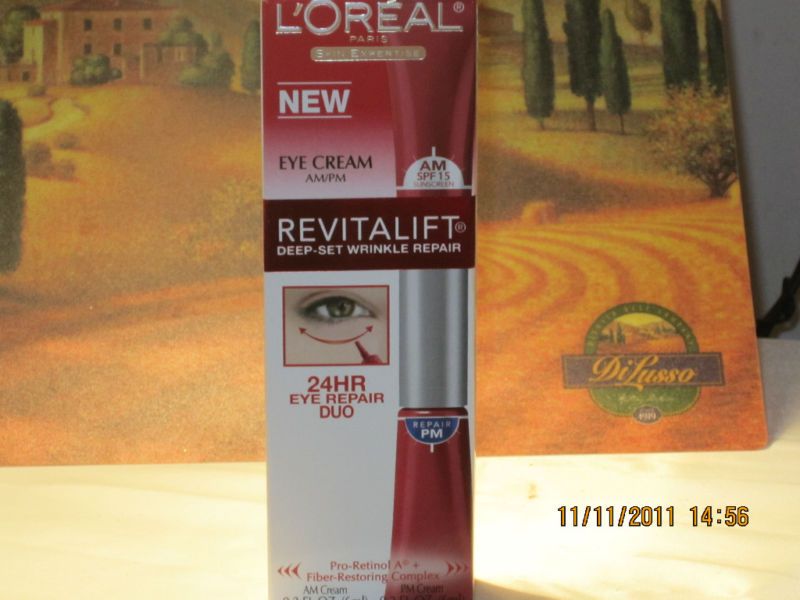 LOREAL REVITALIFT 24 HOUR EYE REPAIR DUO 0.2OZ.  