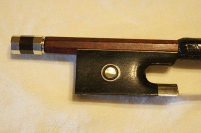 OLD ANTIQUE VIOLIN BOW PERNAMBUCO 3/4 GERMANY  