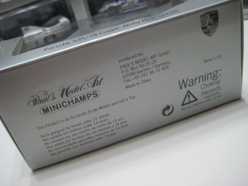 Minichamps/Pauls Model Art LeMans History 7 Car Set 143 Diecast NIB 