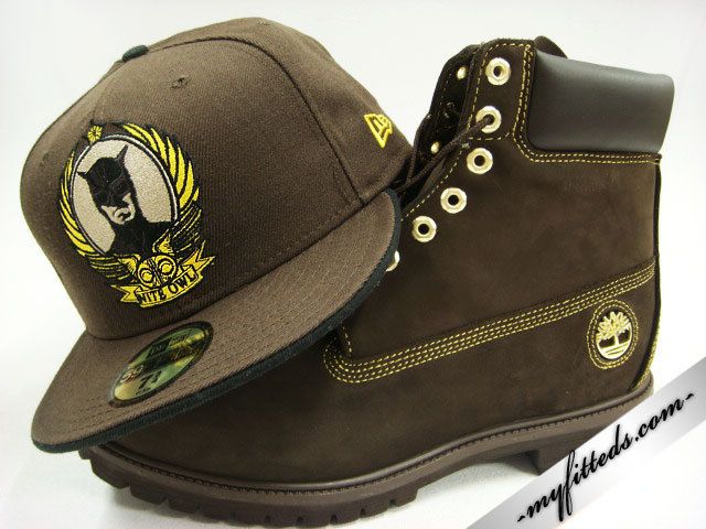 Watchmen Nite Owl Brown Yellow New Era Limited Hat  