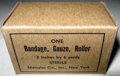 USGI ~BANDAGE GAUZE ROLLER~ 2 x 6 yards UNOPENED *NOS*  