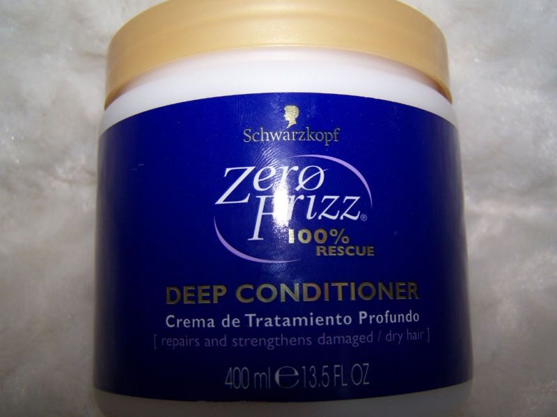 Schwarzkopf Zero Frizz Deep Conditioner Huge 400ml 13oz  