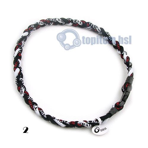 Titanium Tornado sport Necklace Baseball 16182022  