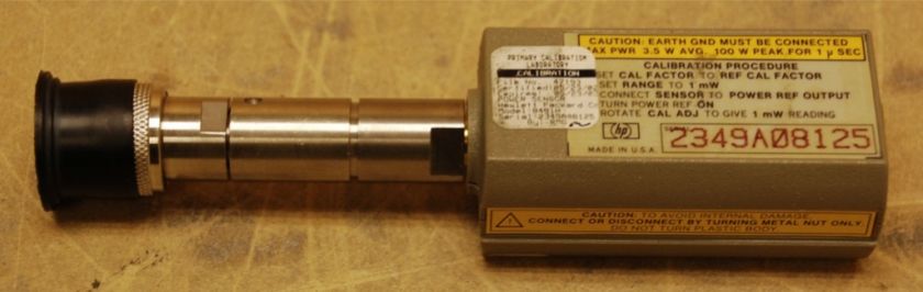 HP Agilent 8481H Power Sensor, 10 MHz to 18 GHz  