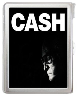 Johnny Cash #S29 Cigarette Holder Case Lighter  