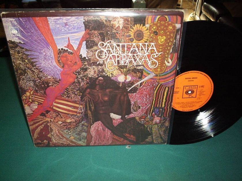 Santana Abraxas UK Import CBS S 64087 Lp VG+  