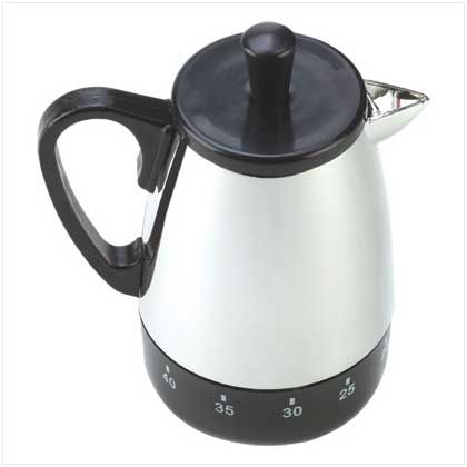 COFFEE POT KITCHEN TIMER Nostalgic Cooking Baking Alarm NEW  