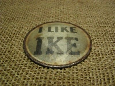Vintage I Like Ike Holographic Pin Antique Old Pins  