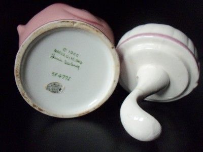 VTG 1960 NAPCO GRANNY HOLT HOWARD PIXIEWARE JAM POT JAR  